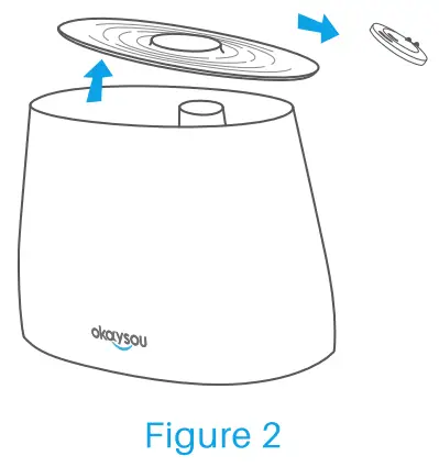 Okaysou Aqua Q6 Hybrid Ultrasonic Warm and Cool Mist Humidifier - fig 18