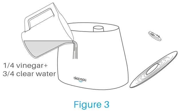 Okaysou Aqua Q6 Hybrid Ultrasonic Warm and Cool Mist Humidifier - fig 19