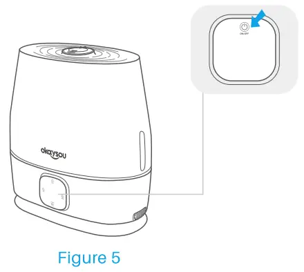 Okaysou Aqua Q6 Hybrid Ultrasonic Warm and Cool Mist Humidifier - fig 8