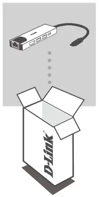 D Link DUB M520 5 in 1 USB C HUB with HDMIETHERNET and Power Delivery - PACKAGE CONTENTS