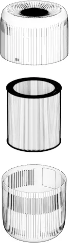 AIRCARE Evaporative Humidifier - Clean