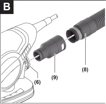 EXTERNAL DUST EXTRECTION