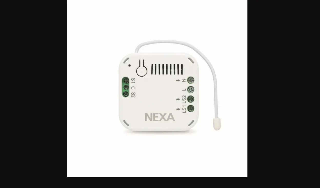 Nexa In-wall On/off Switch Module-2 Channels An-196 Manual