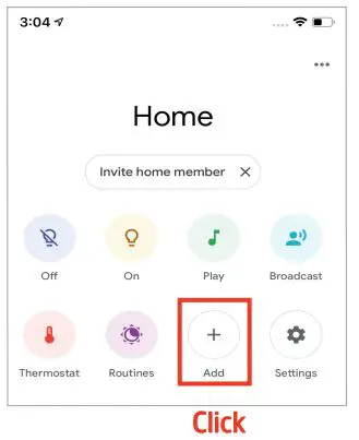 Energizer Smart WiFi Outdoor Camera EOX1-1002 User Guide - Click the + to add a new device