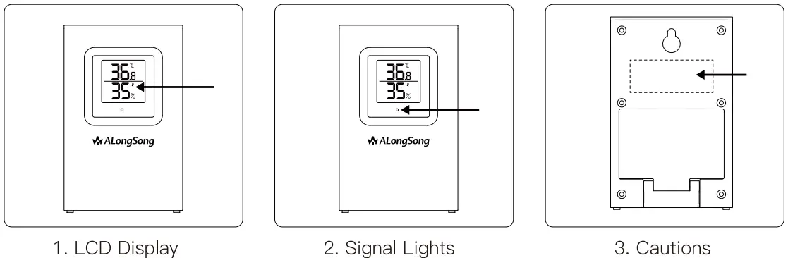 ALongSong ASOD012 Weather Station - fig 3