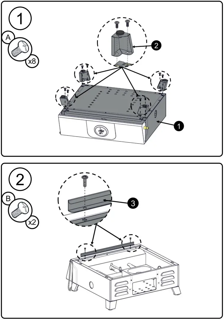 NEXGRILL 820-0081 Daytona 1-Burner Propane Gas Table Top Griddle - Figure 7
