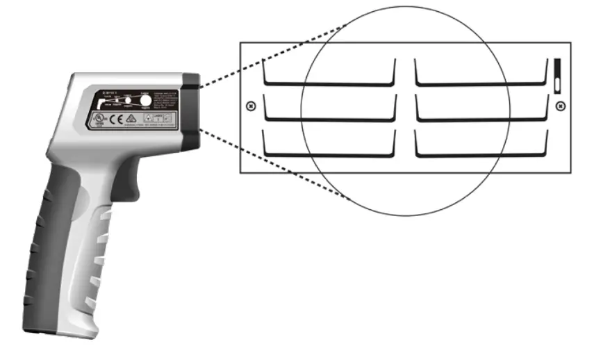 IDEAL Single Laser Targeting Infrared Thermometer 61-827 Datasheet - FIGURE 10