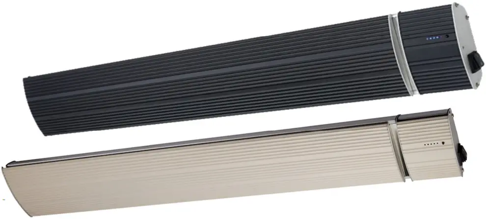 SINED CALORE-BIANCO-1500 White Outdoor Heater 01