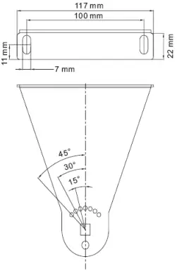 SINED CALORE-BIANCO-1500 White Outdoor Heater A6b