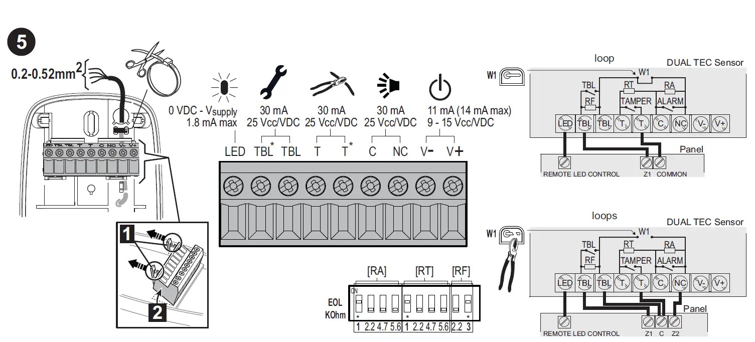 Honeywell-DT8016AF4-DUAL-TEC-Motion-Sensor-with-Anti-Mask-fig-9