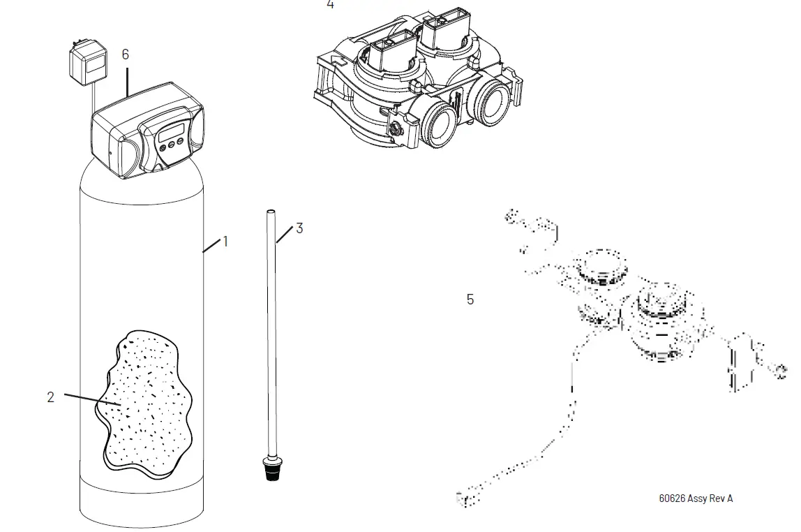 PENTAIR 5600SXT Series Water Softener 46