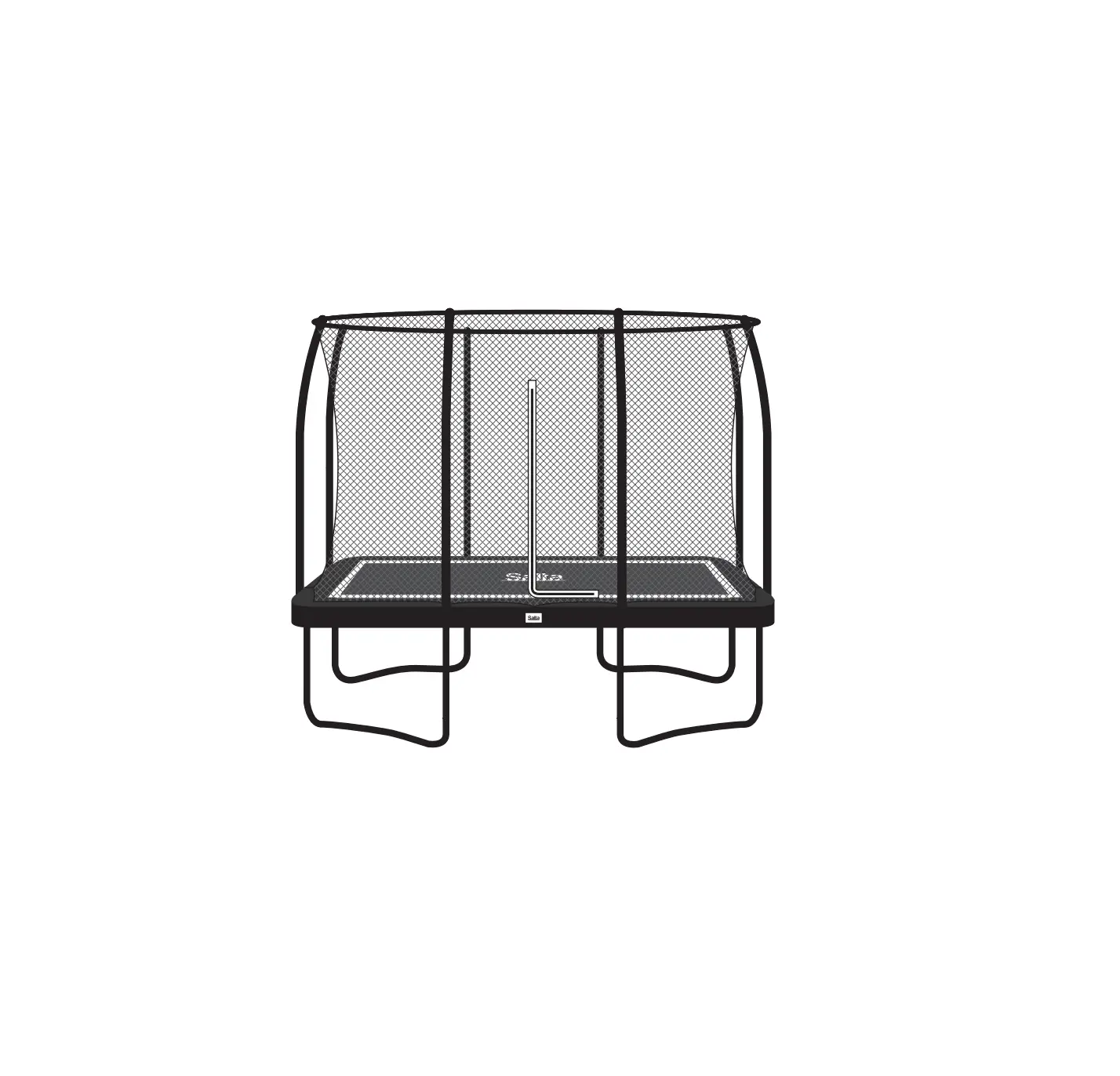 Salta 5091 Comfort Edition Jumping Mat Rectangular User Manual