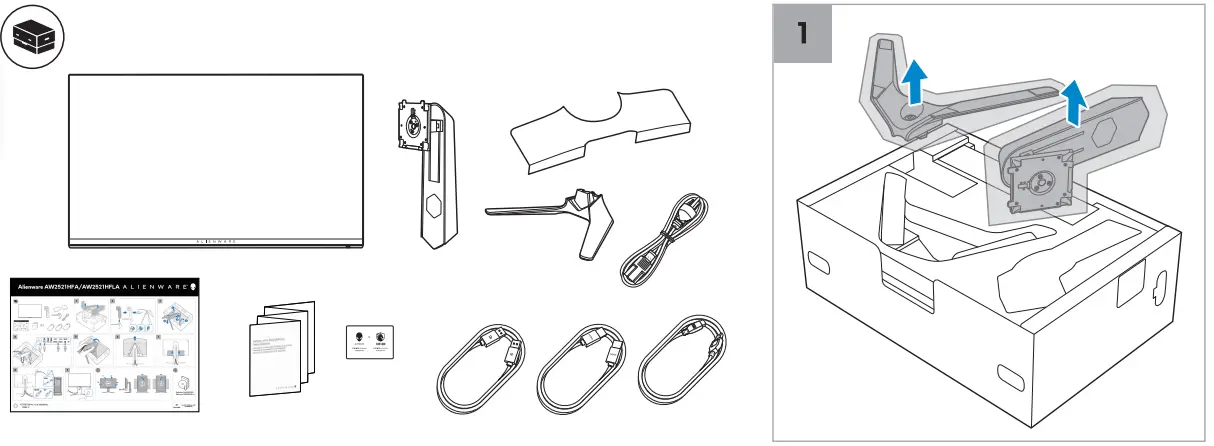 DELL Alienware AW2521HFLA Monitor