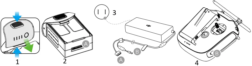 dji Phantom 4 Advanced AIR MAVIC MINI Drone B4