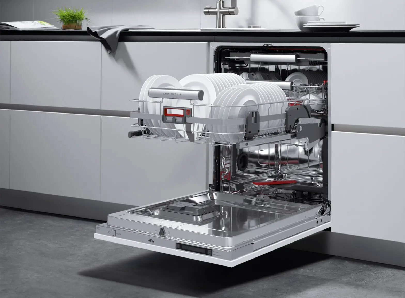 Aeg Fse83847p Fully Integrated Dishwasher User Manual