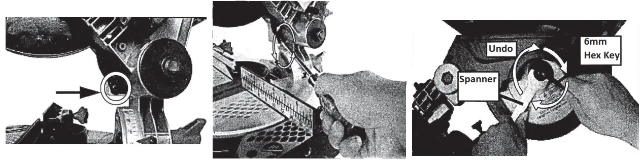 BORMANN BDX2150 Dual Action Miter Saw - Figure 13