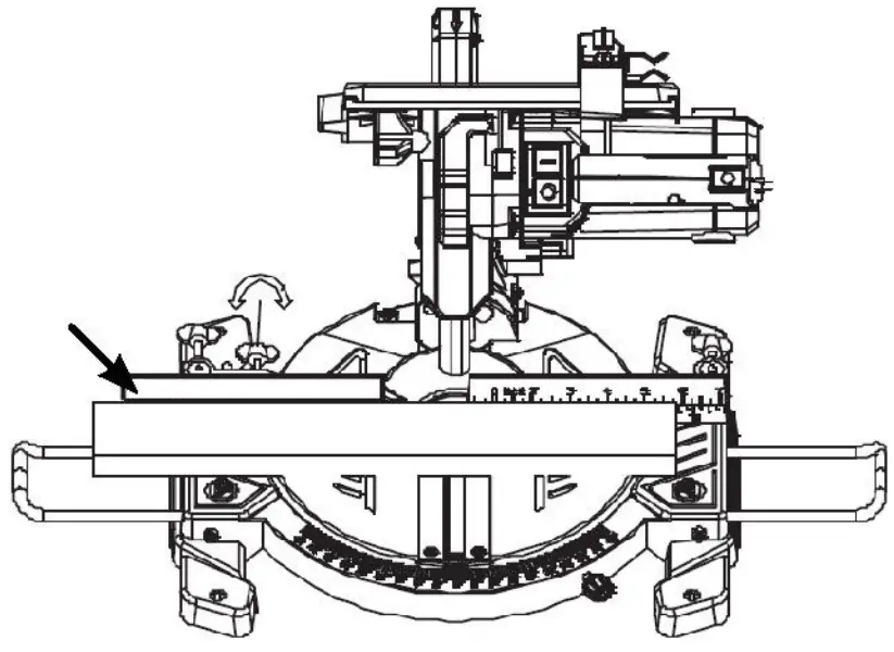 BORMANN BDX2150 Dual Action Miter Saw - Figure 20