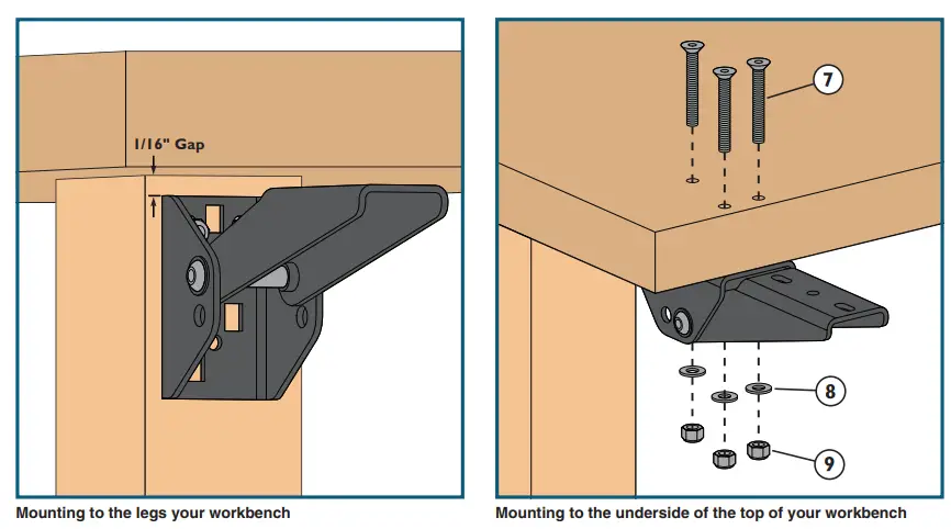 ROCKLER 53687 Rock Steady Folding Top Extension Kit - fig3