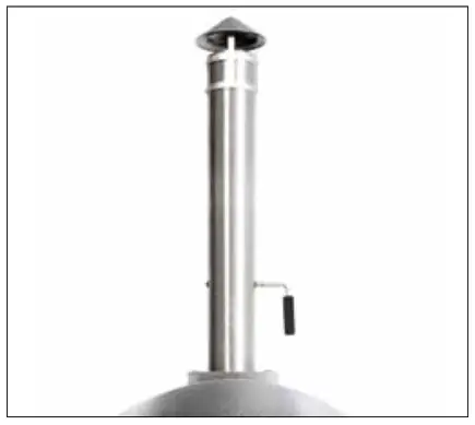 PINNACOLO PPO-1-02 Premio Wood Fired Outdoor Pizza Oven - ASSEMBLY3