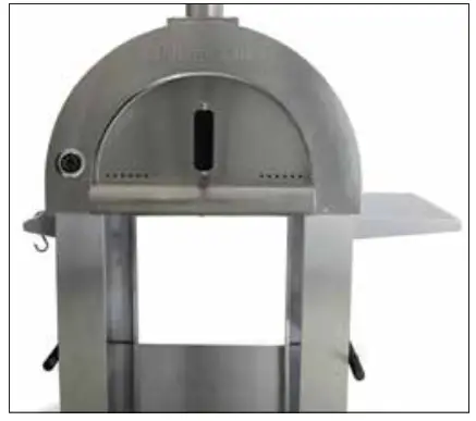 PINNACOLO PPO-1-02 Premio Wood Fired Outdoor Pizza Oven - ASSEMBLY4