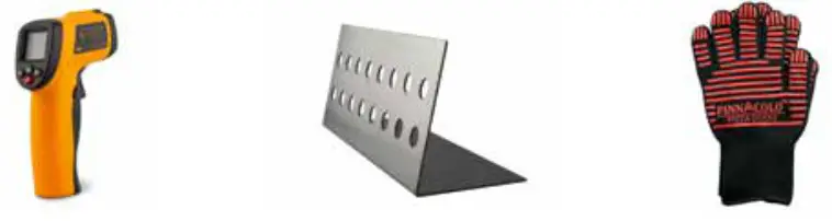 PINNACOLO PPO-1-02 Premio Wood Fired Outdoor Pizza Oven - LASER THERMOMETER