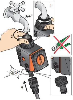 claber 8444 Aquauno Logica Irrigation Timers-FIG7