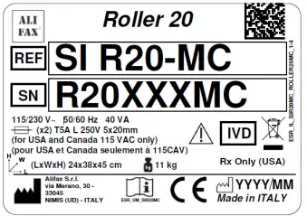 ALIFAX SI R20-MC Automatic ESR Analyze - Fig 11