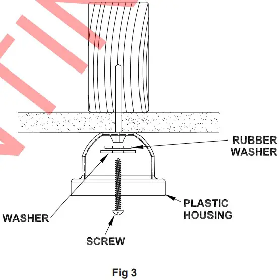 PREPARE FIXTURE FOR INSTALLATION