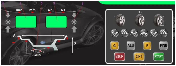 Kunchy-KC-9808-Wheel-Balancer-fig-5
