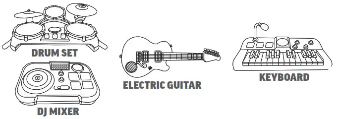 little tikes 654794EUC Real Jam Acoustic Toy Guitar - Start your own band