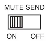 FIG 10 Mute Send