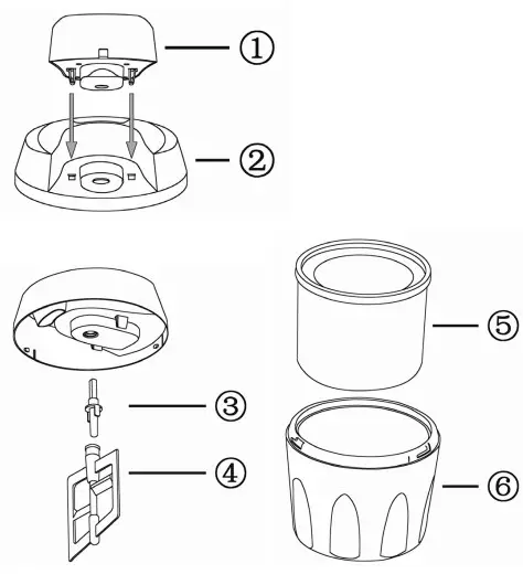 CHAMPION CHGM210 1.5L Ice Cream Maker - Use1
