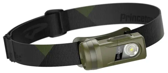 Princeton Tec SNSOLO-GR Snap Solo LED Headlamp --