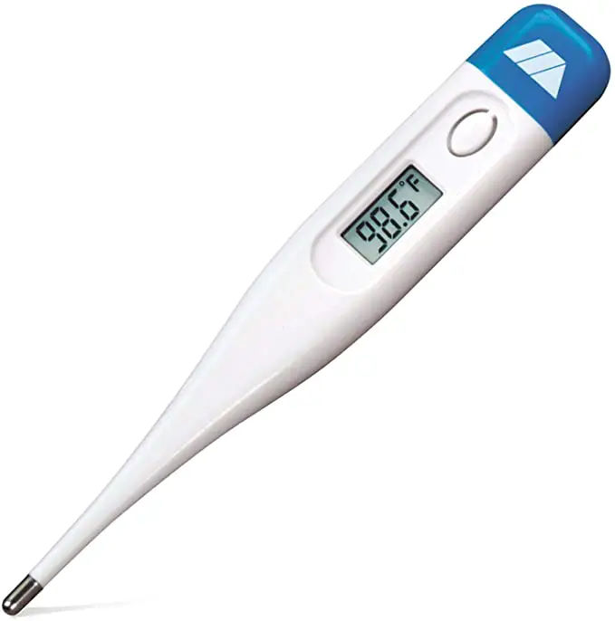 Mabis Ma15-720-000 Deluxe Jumbo Disposable Digital Thermometer Instruction Manual