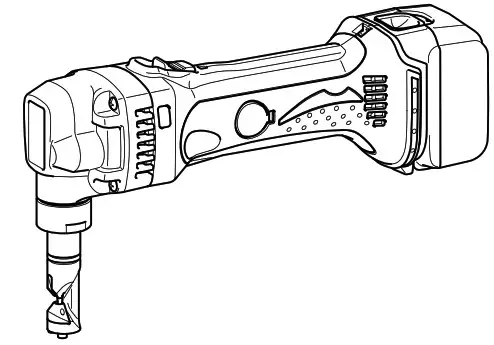 makita BJN160 Cordless Nibbler - Cover