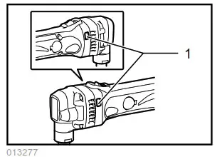 makita BJN160 Cordless Nibbler - Indication lamp with multi function