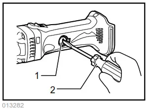 makita BJN160 Cordless Nibbler - MAINTENANCE 3