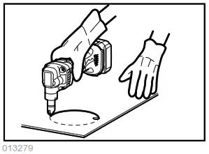 makita BJN160 Cordless Nibbler - OPERATION 2