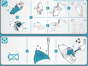 Electrolux ZB6210EB Rapido Vacuum Cleaner-seting1