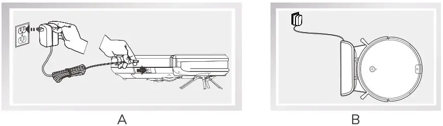 Robotic Vacuum Cleaner ZACO A6 - Charging dock 3
