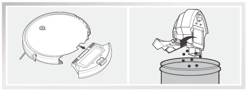 Robotic Vacuum Cleaner ZACO A6 - Maintenance 1