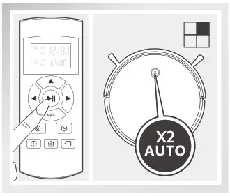 Robotic Vacuum Cleaner ZACO A6 - Mini room mode