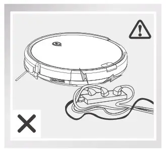 Robotic Vacuum Cleaner ZACO A6 - Precaution 1=