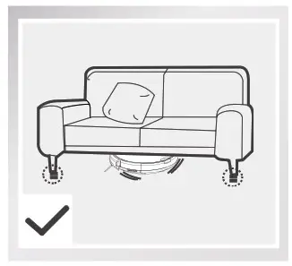 Robotic Vacuum Cleaner ZACO A6 - Precautions 1