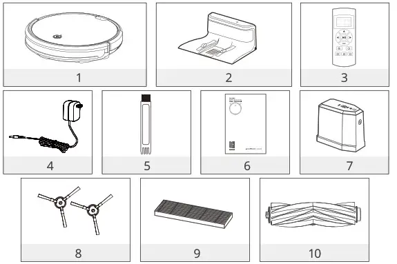 Robotic Vacuum Cleaner ZACO A6 -Edge mode