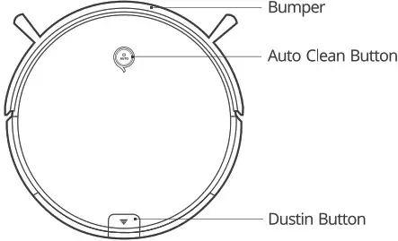 Robotic Vacuum Cleaner ZACO A6 - Robot anatomy 1