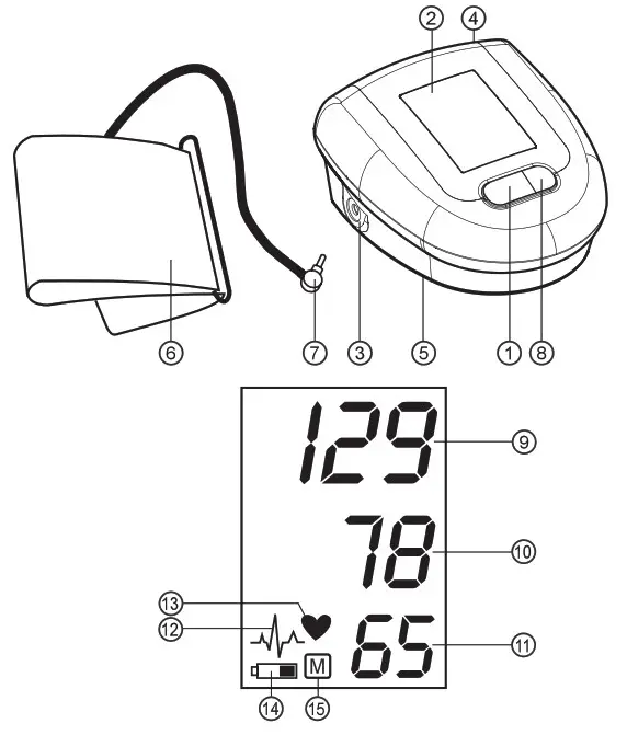 microlife BP 3AG1 Automatic Blood Pressure Monitor- 2