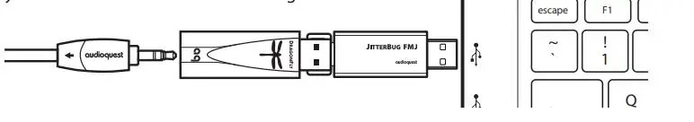 audioquest JitterBug FMJ USB 2.0 Data and Power Noise Filter fig3