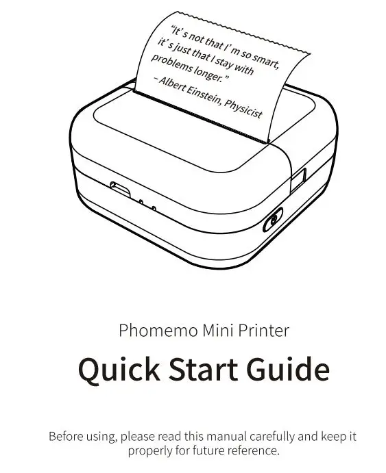 Phomemo M02X Mini Printer User Guide