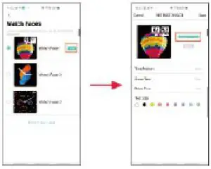 havit M9006 Pro Personal Fitness Watch - custom dial